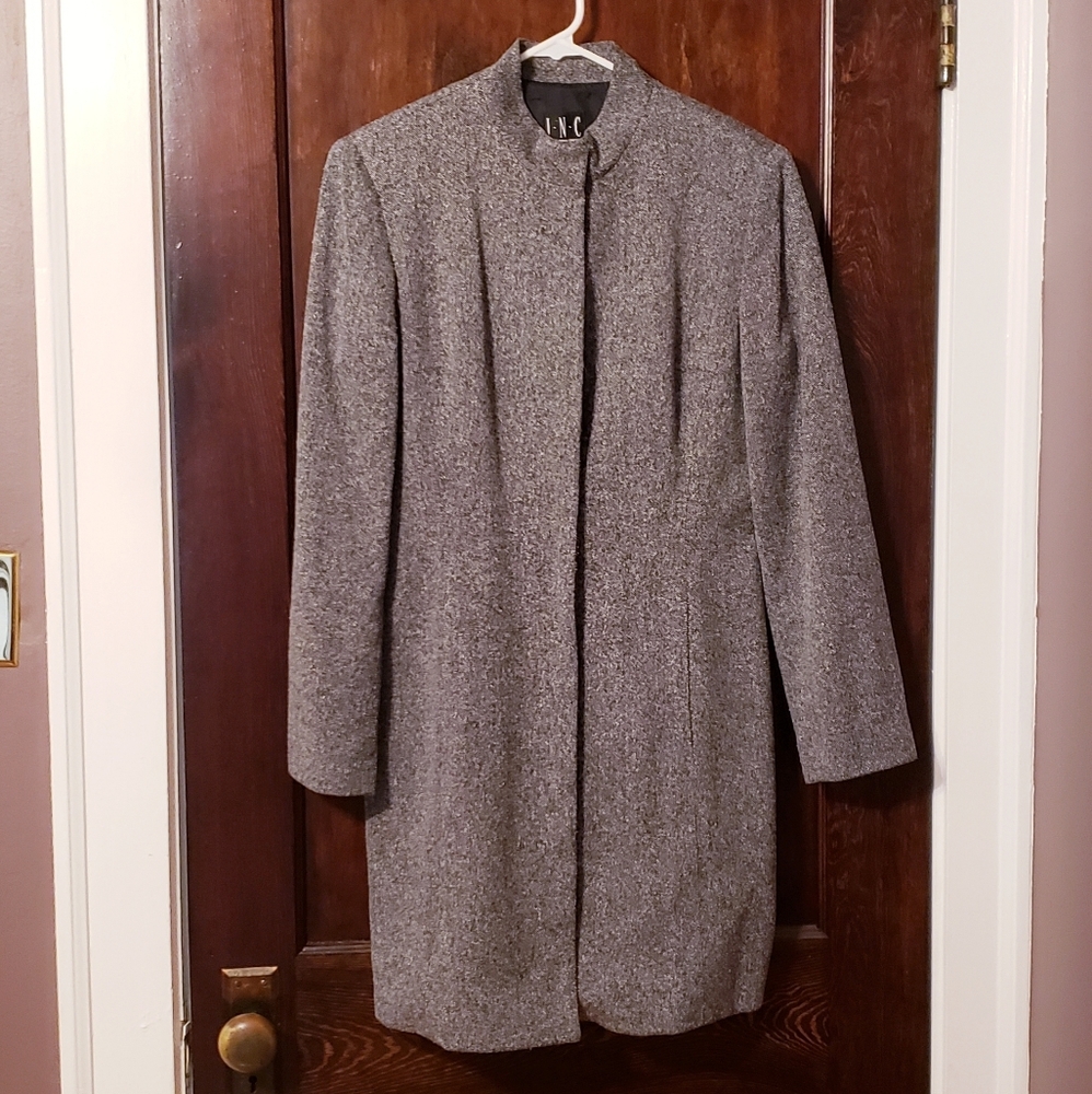 I.N.C. Wool blend long coat